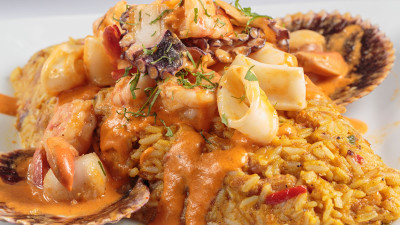 Arroz con mariscos